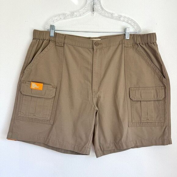 Savane Hiking Shorts Waist Size 44 UPF 30 Tech Pocket in Tan NWT - Picture 1 of 15